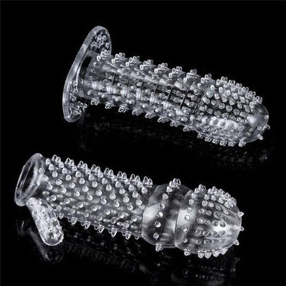 Soft Silicone Reusable Spike Dotted Condom