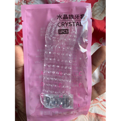 Soft Silicone Reusable Spike Dotted Condom